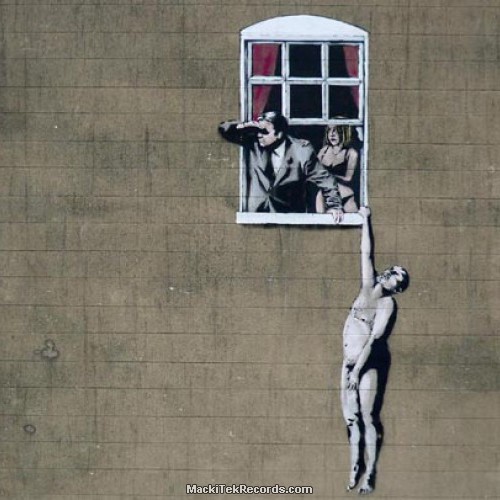 Bache Banksy Fenêtre