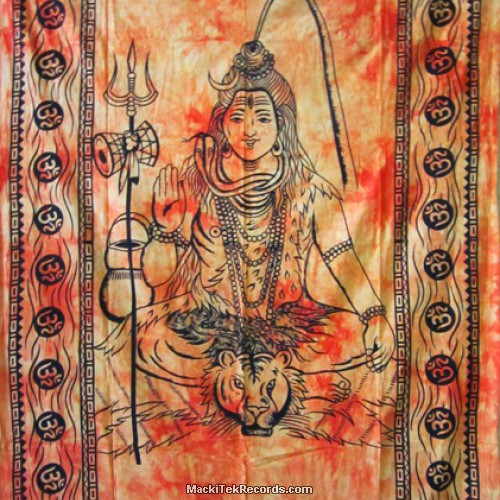 Hanging Shiva Shankar Orange