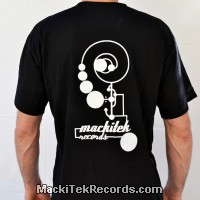 T-Shirt Noir MackiTek Records