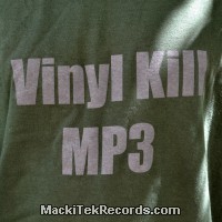 T-Shirt Green Vinyl Kill Mp3