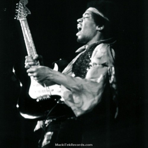 Drapeau Jimi Hendrix - Live