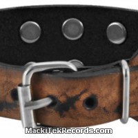 Stained Brown Leather Strap
