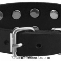 Stained Black Leather Strap