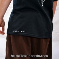 T-Shirt Black MackiTek Crop Circle 03