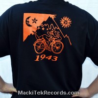 T-Shirt Black Orange Hoffman 1943