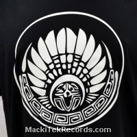 T-Shirt Black Crop Circle 02 V2