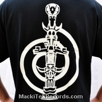 T-Shirt Noir MackiTek Totem 2