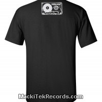T-Shirt Black MackiTek Spirale