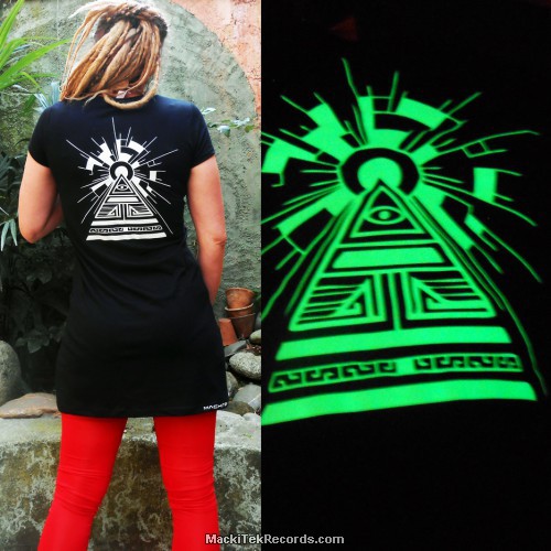 Dress Black MackiTek Solar Pyramid Phospho