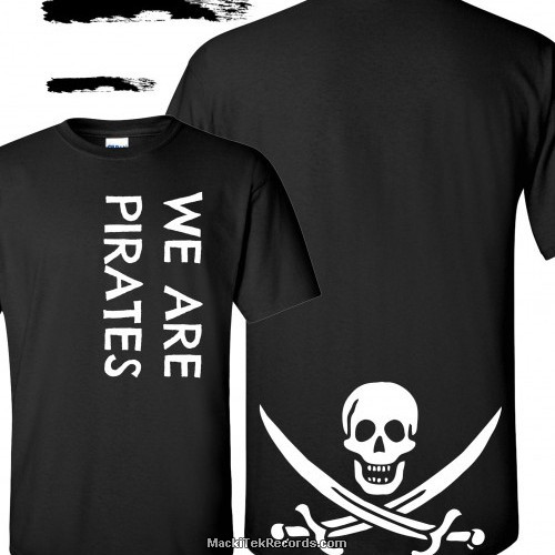 T-Shirt Noir We Are Pirates
