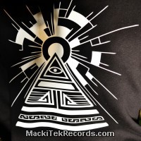 Zip Jacket Black MackiTek Solar Pyramid Phospho