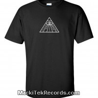 T-Shirt Noir MackiTek Solar Pyramid V2