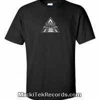 T-Shirt Noir MackiTek Solar Pyramid V3