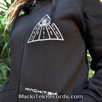 Zip Jacket Black MackiTek Solar Pyramid V2 Women