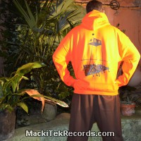 Sweat Orange MackiTek Futur Rave