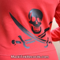 Zip Jacket Red We Are Pirates