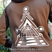 Zip Jacket Dark Brown MackiTek Solar Pyramid V2