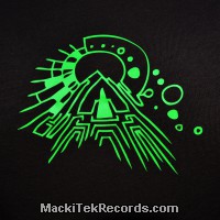 T-Shirt Manches Longues Marron Dark MackiTek Abstract Solar Perfect Green