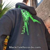 Sweat Black MackiTek Abstract Solar Perfect Green