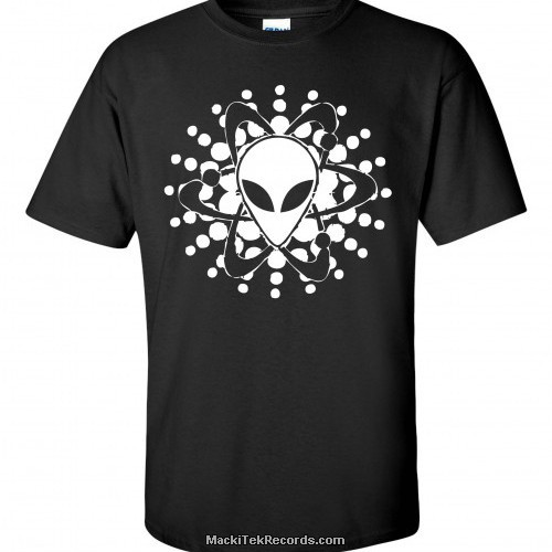T-Shirt Black MackiTek Alien Vision