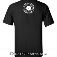 T-Shirt Black MackiTek Crop Circle 06