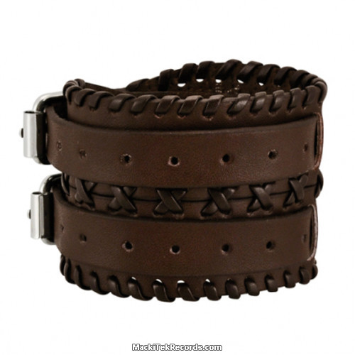 Brown Leather Strap Force Plaits