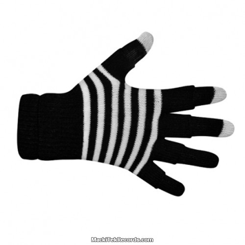 Gloves 7X 2 en 1 White Stripes