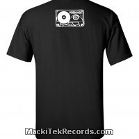 T-Shirt Noir MackiTek Sound Reflection