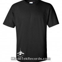 T-Shirt Black MackiTek Analog Work