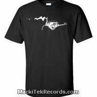 T-Shirt Black MackiTek Generator Of Sound