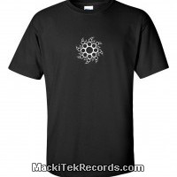 T-Shirt Black MackiTek Crop Circle 14