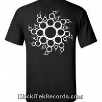 T-Shirt Noir MackiTek Crop Circle 14
