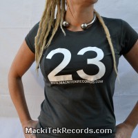 T-Shirt Gris Femme MackiTek 23