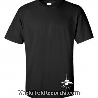 T-Shirt Black MackiTek Analog Work V2