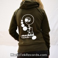 Sweat Kaki S Femme MackiTek Records