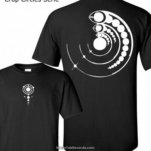 T-Shirt Black Crop Circle 15