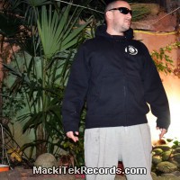 Zip Jacket Black MackiTek Records