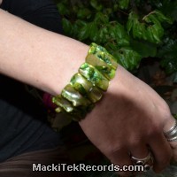 Pearl Bracelet Green