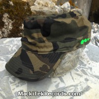 Cap Adjustable Plain Camouflage MackiTek 6 Green