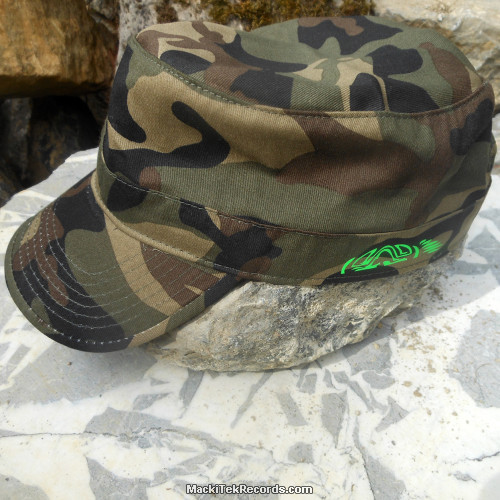 Cap Adjustable Plain Camouflage MackiTek 3 Green