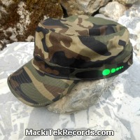 Cap Adjustable Plain Camouflage MackiTek 7 Green