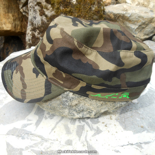 Cap Adjustable Plain Camouflage MackiTek 9 Green