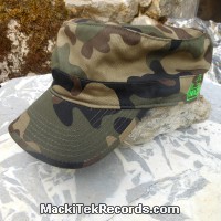 Cap Adjustable Plain Camouflage MackiTek 2 Green