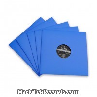 x5 Pochettes Bleu 12 Inches