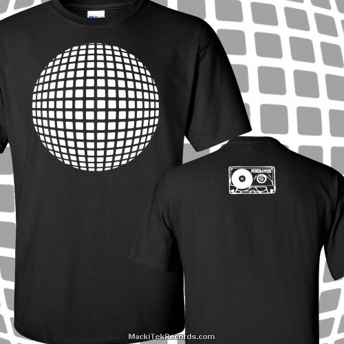 T-Shirt Noir Optical Hallu 2