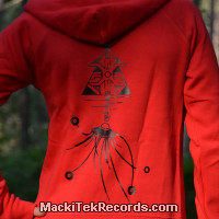 Zip Jacket Red L MackiTek UFO
