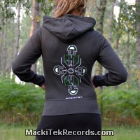 Zip Jacket Dark Grey MackiTek Totem Metal