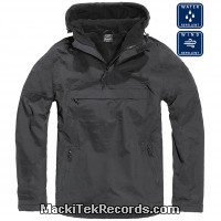 Homme : Coupe Vent Surplus Impermeable Windbreaker Noir