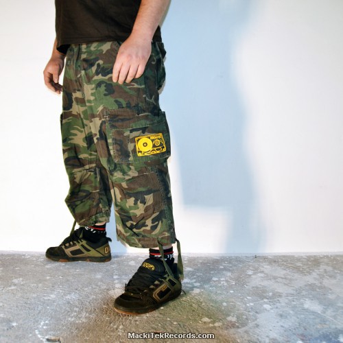 3-4 Pants Camouflage MackiTek K7 Yellow