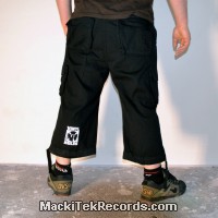 3-4 Pants Black Vinyl Rules